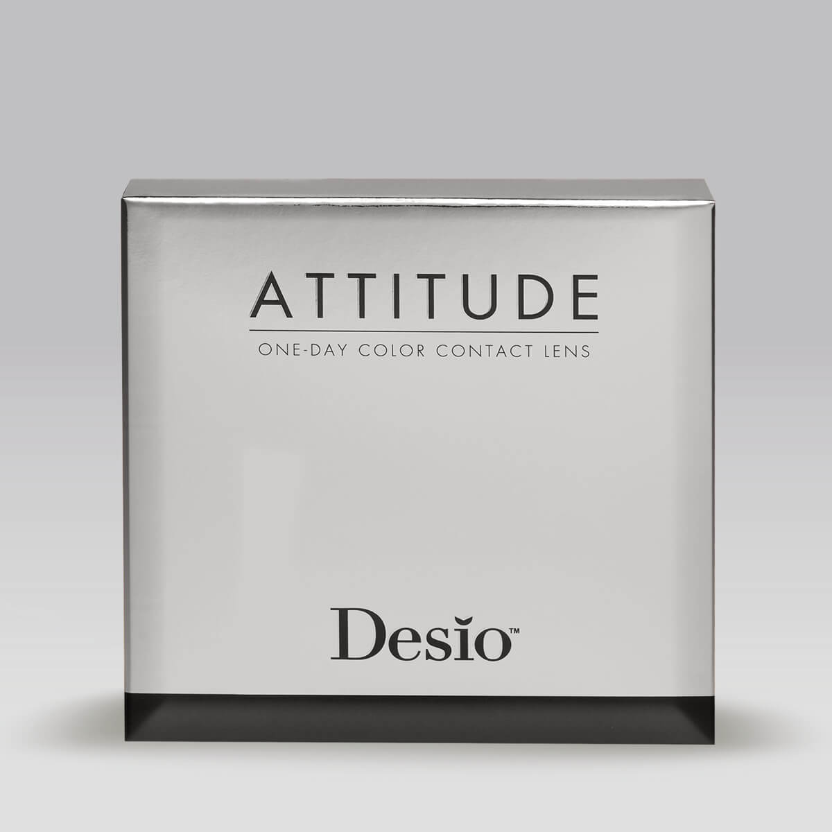 Desio Attitude Collection for one day colored contact lenses, designed for a natural look that complements all eyes.