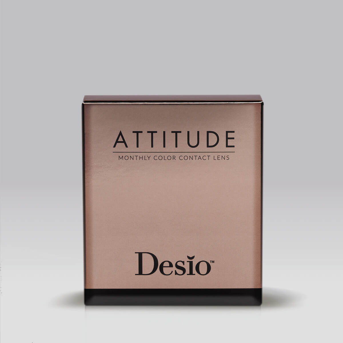 Desio Attitude Collection for colored contact lenses, designed for a natural, wild look that complements all prescriptions.
