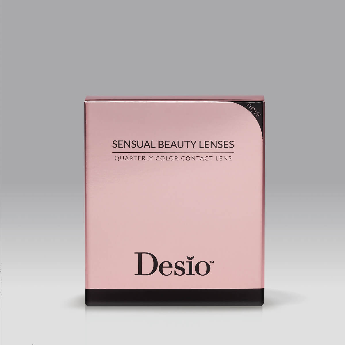 Desio Sensual Beauty Collection, offering a soft, luminous, natural look for various vision corrections, including plano, myopia, hyperopia, and toric.