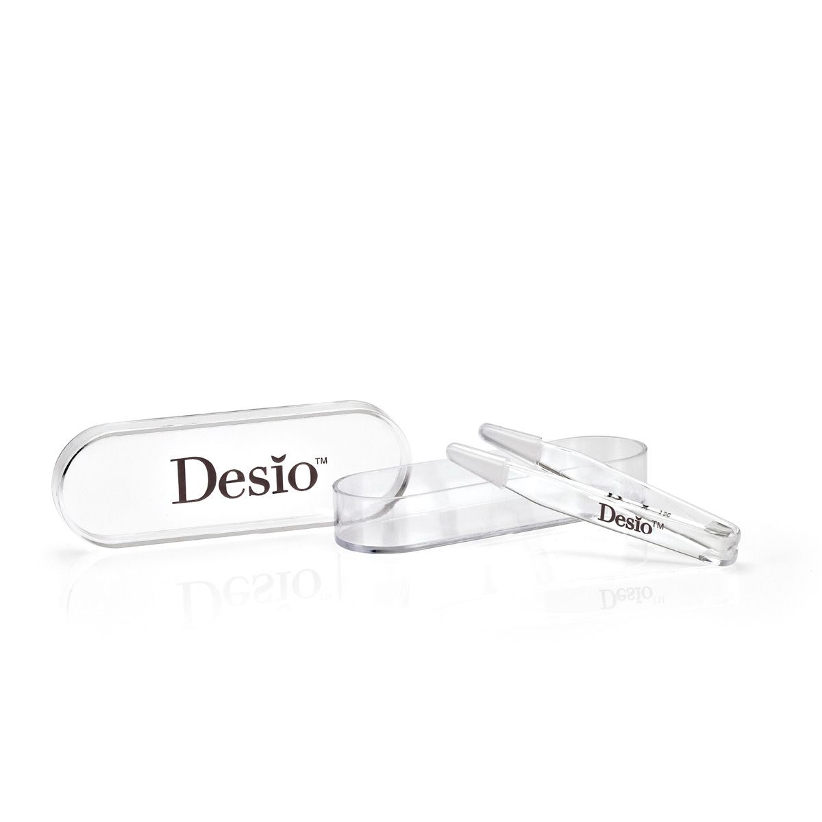 Desio hygienic contact lens tweezers precise and safe for handling and applying daily lenses with ease and cleanliness.
