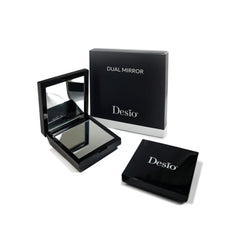 compact dual mirror makeup travel Desio