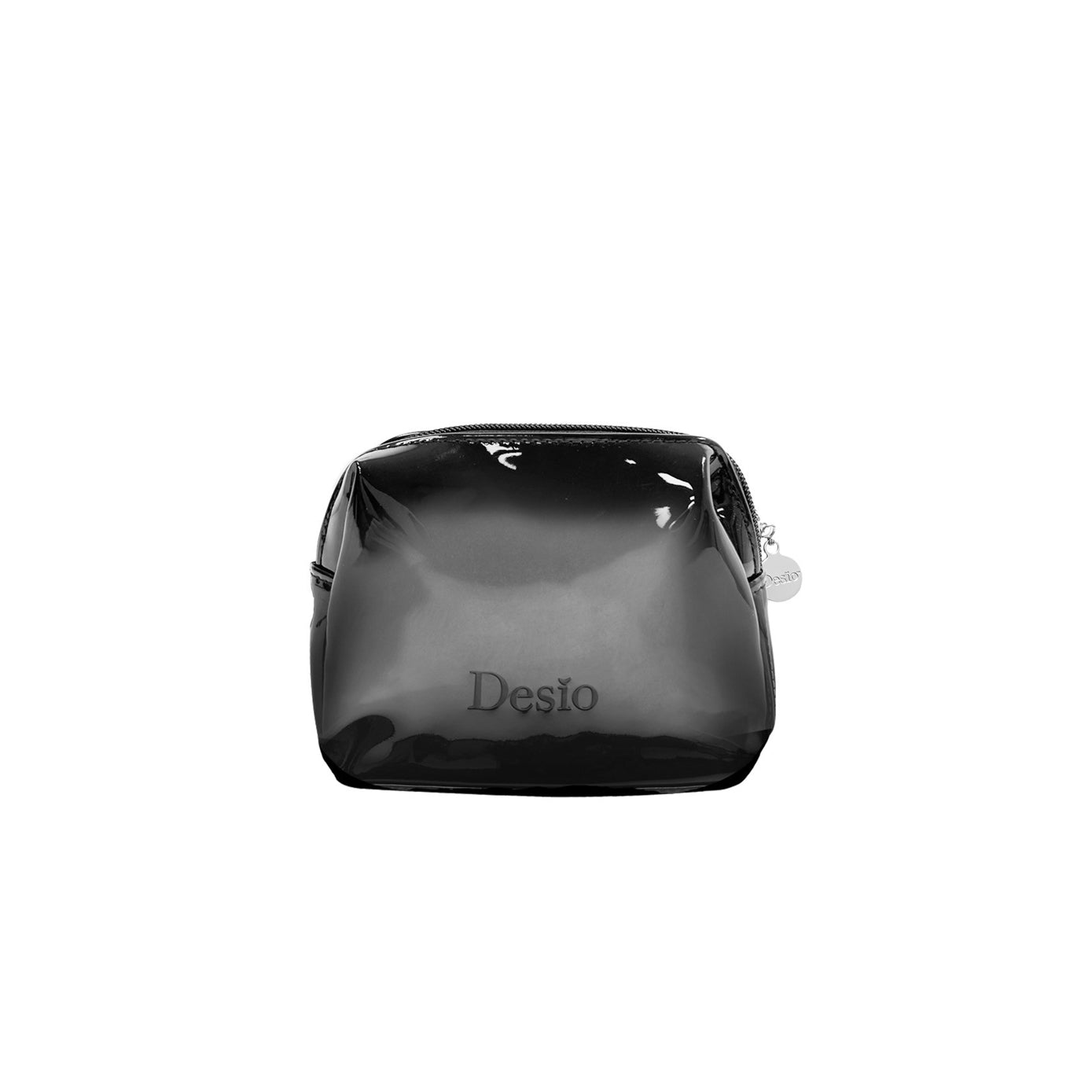 Desio black pouch accessory – elegant travel case for contact lenses and beauty essentials

