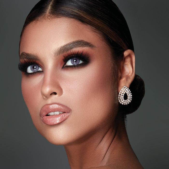 Desio Very Peri Purple monthly colored contact lenses – vibrant purple contacts for a bold, trendy eye look